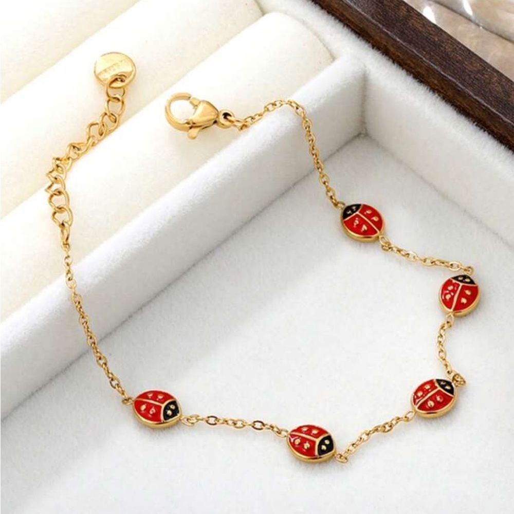 Ladybug Bracelet #2053